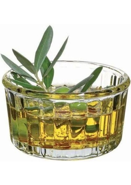 Turuncu Mini Cam Kase Seti, Sosluk ve Reçellik, 6'lı Paket