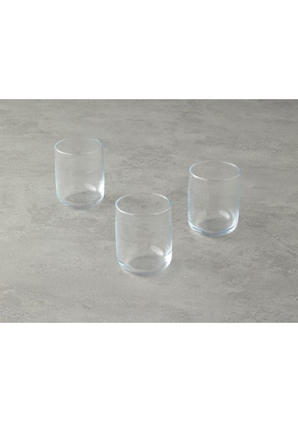 3'lü 270 ml Cam Meşrubat Bardağı Seti, Beyaz, Şık ve Dayanıklı modelleri