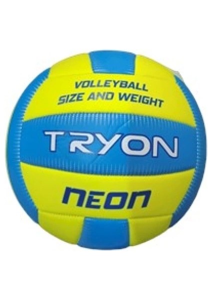 Voleybol Topu Yeşil Mavi Neon