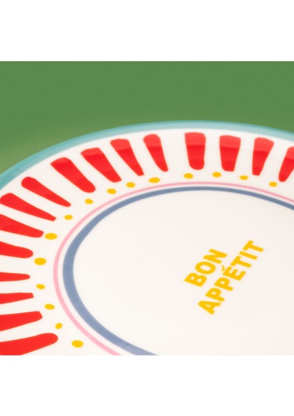 Renkli 25 cm Servis Tabağı, Şık ve Kullanışlı, Mutfak Zarafeti modelleri