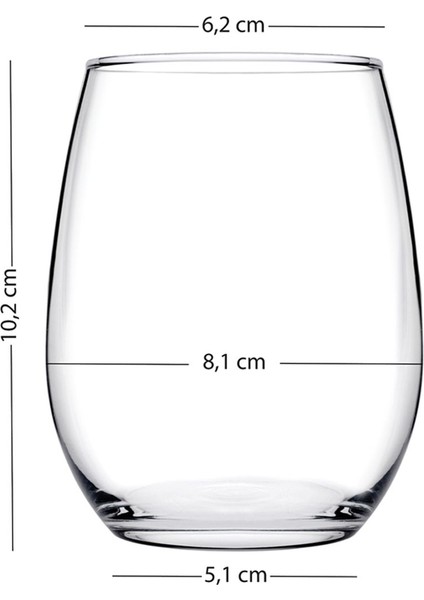 Turuncu Kristal Cam 4'lü Su Bardağı Seti 350 Cc, Şık ve Dayanıklı Tasarım modelleri