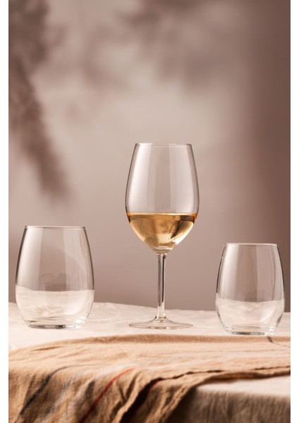 Turuncu Kristal Cam 4'lü Su Bardağı Seti 350 Cc, Şık ve Dayanıklı Tasarım fırsatları