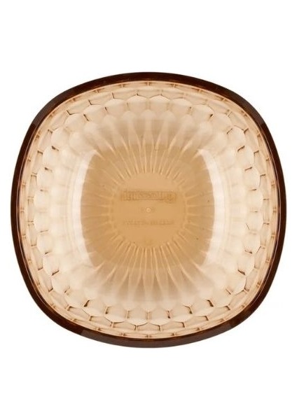 Turuncu 12 cm Şık ve Şeffaf Küçük Dekoratif Kase fiyatları