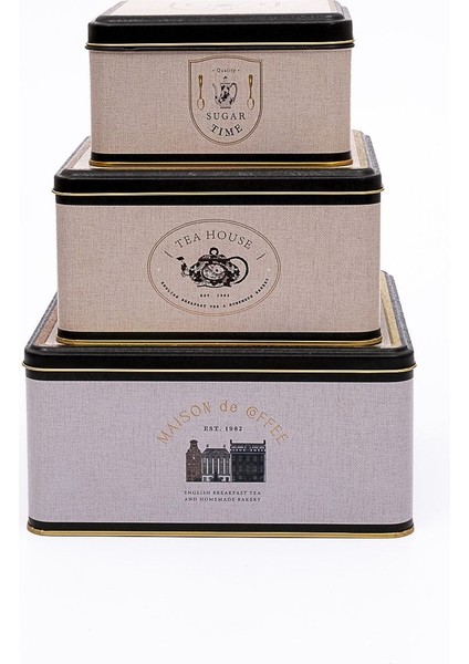 Mavi Azura Desenli Metal Saklama Kabı, Organizer ve Makyaj Kutusu, Şık ve Fonksiyonel fiyatları