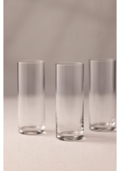 Şık 4'lü 195 cc Bardağı Seti Beyaz Tasarım