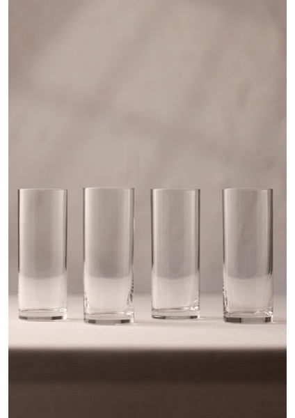 Şık 4'lü 195 cc Bardağı Seti Beyaz Tasarım fiyatları