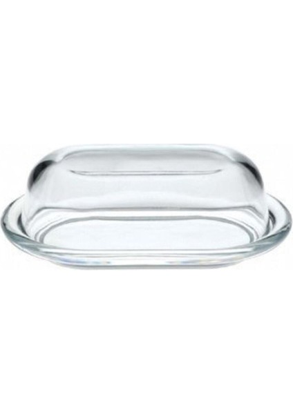 Beyaz Seramik Tereyağlık ve Peynir Kabı, Şık ve Kullanışlı Mutfak Ürünü