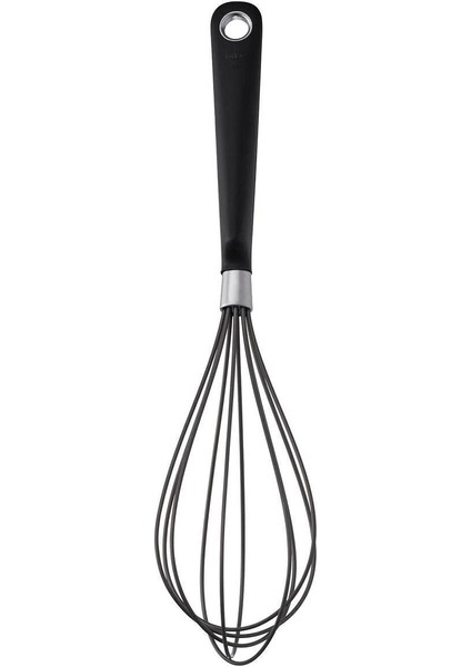Paslanmaz Çelik 34 cm Yumurta Çırpıcı ve Karıştırıcı Siyah