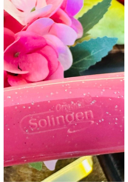 12'li Tırtıklı Meyve ve Sebze Bıçak Seti, Pembe, Şık ve Kullanışlı.