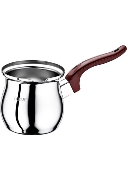 Gri Çelik Cezve No:6, Şık ve Dayanıklı Mutfak Gereci