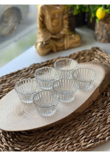 12'li Mini Cam Lokumluk, Kahve Yanı, Sunum ve Şekerlik Seti, Şık ve Zarif Tasarım fiyatları