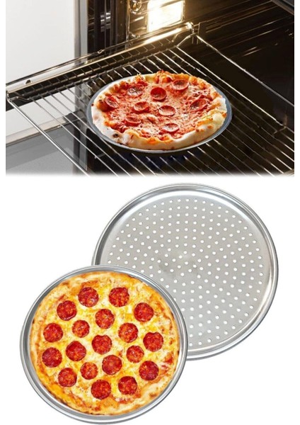 Paslanmaz Çelik Pizza Pişirme Altlığı 3'lü Set 20-24 cm fiyatları