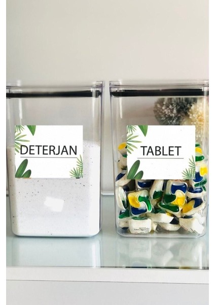 2,9l Çok Amaçlı Dikdörtgen Vakum Kapaklı 2'li Set, Temizlik ve Dekorasyon Için fiyatları