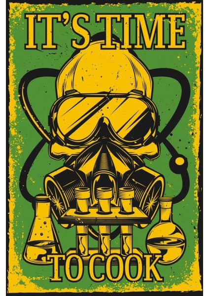 Nostaljik Ahşap Poster, Retro Tasarım, Dekoratif Sanat Eseri