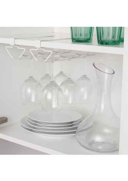 29 cm Çelik Kadeh Tutucu Raf Askısı, Şarap Kadehi Asma Braketi fırsatları