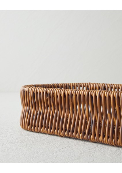 Kahverengi Plastik Ekmek Sepeti 28X11X7 Cm, Pratik ve Şık Mutfak Aksesuarı fırsatları