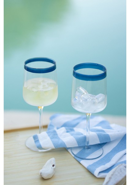 Şık 4'lü 320 cc Kadeh Seti, Zarif ve Estetik Tasarım