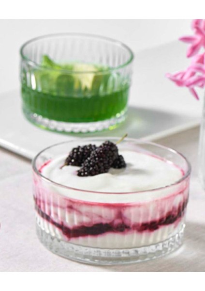 Beyaz 4'lü 300CC Yağmur Kase Seti, Şık ve Kullanışlı Ev Dekoru Aksesuarı