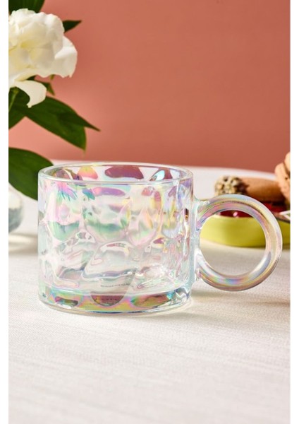 Gri Lüsterli Cam Kupa 300 Ml, Şık ve Kullanışlı Içecek Kabı modelleri