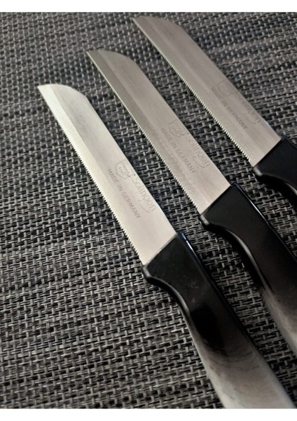 Ebruli Siyah-Beyaz Meyve ve Sebze Bıçak Seti 6'lı fiyatları