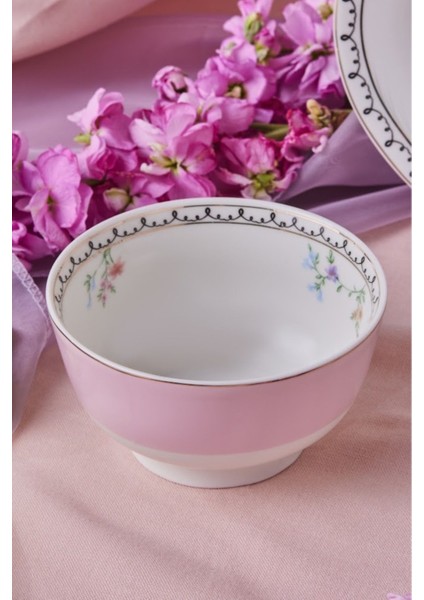 12 cm Pembe Çerezlik, Şık ve Kullanışlı Ev Dekorasyonu Aksesuarı