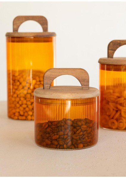 Şeffaf Cam Kavanoz, Kulplu, 350 Ml, Şık ve Kullanışlı Saklama Ürünü fiyatları