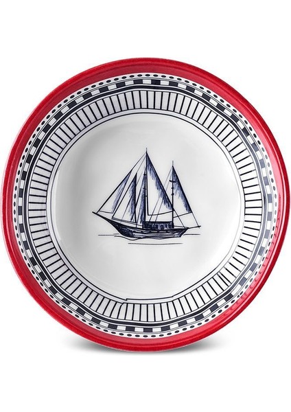 Kırmızı Marin Gemi Melamin Çerezlik, 9 Cm, Şık ve Kullanışlı Tasarım fırsatları