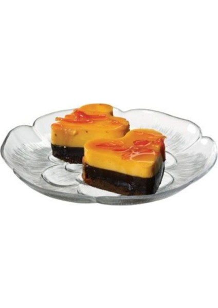 Turuncu Pasta Tabak 6'lı, Şık ve Kullanışlı, Özel Davetler Için Ideal. fiyatları