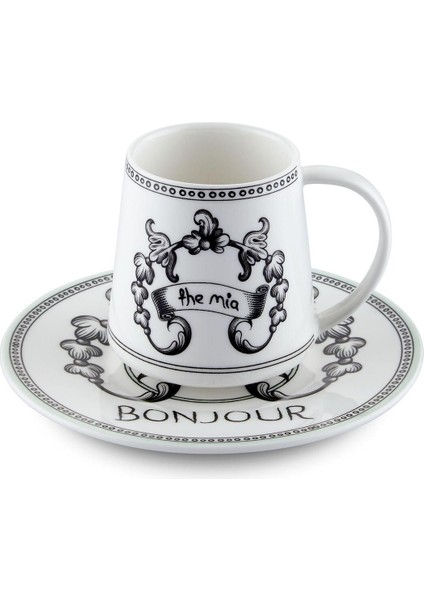 Mavi Seramik Kahve Fincanı, Tek Kişilik, 100 Cc, Şık ve Kullanışlı Tasarım