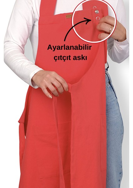 Askılı Mutfak Önlüğü Bone Seti Çift Taraflı Eoc Teknolojisi modelleri