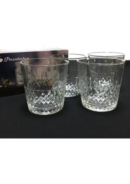 Beyaz 402 cc 4'lü Kupa Takımı, Şık ve Dayanıklı, Ev ve Ofis Kullanımı Için Idealdir