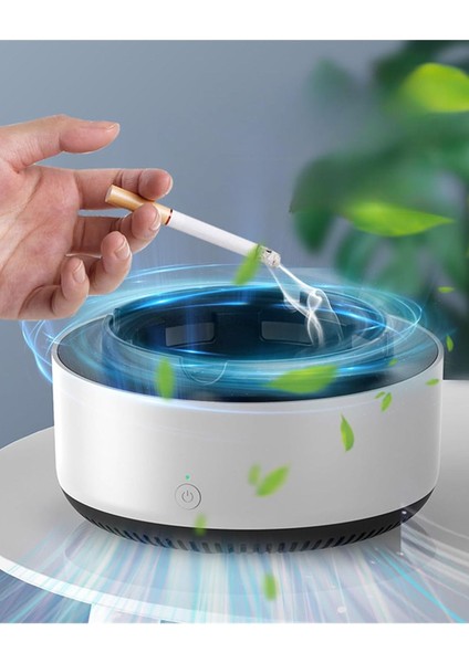 Çok Renkli Akıllı Küllük, Kokusuz ve Duman Hapseden Modern Tasarım indirimleri