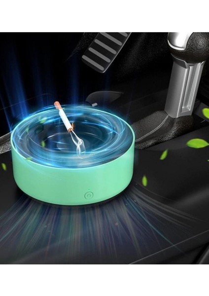 Çok Renkli Akıllı Küllük, Kokusuz ve Duman Hapseden Modern Tasarım