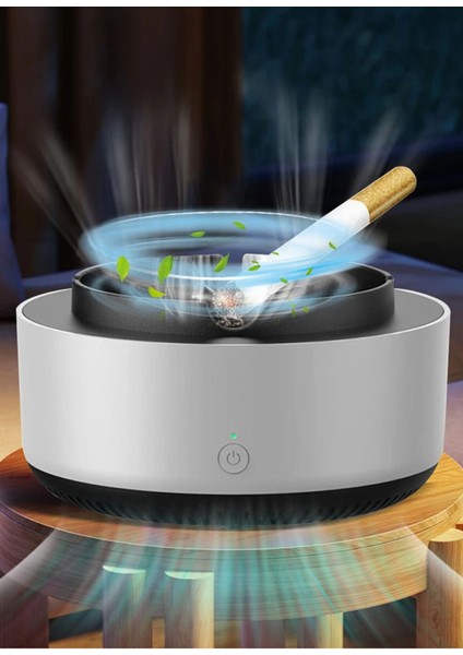 Çok Renkli Akıllı Küllük, Kokusuz ve Duman Hapseden Modern Tasarım