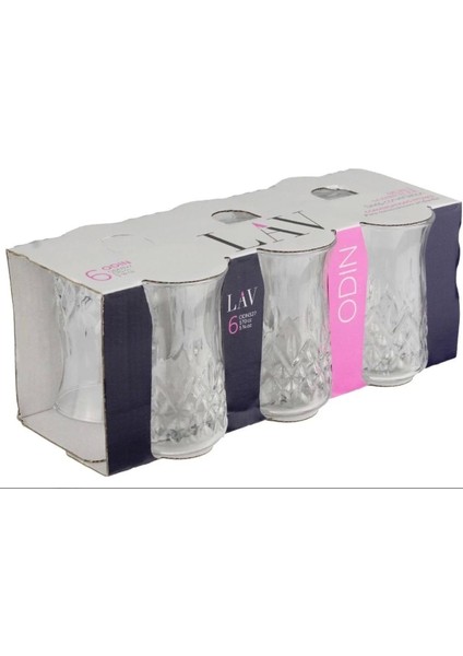 Renkli 6'lı Çay Bardağı, 170 Cc, Şık ve Kullanışlı Set fiyatları