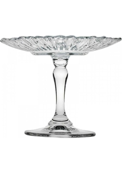 Ayaklı Mini Pasta Servis Tabağı, Kahverengi, Şık ve Pratik Tasarım fırsatları