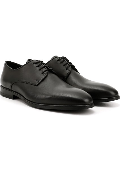 Erkek Siyah Bağcıklı Hakiki Deri Klasik Ayakkabı fiyatları