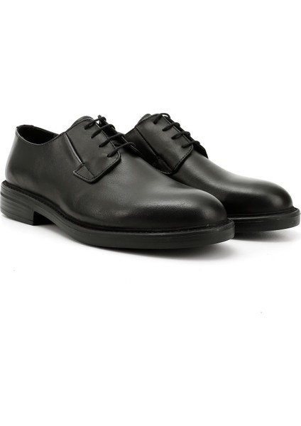 Erkek Siyah Bağcıklı Hakiki Deri Klasik Ayakkabı fiyatları