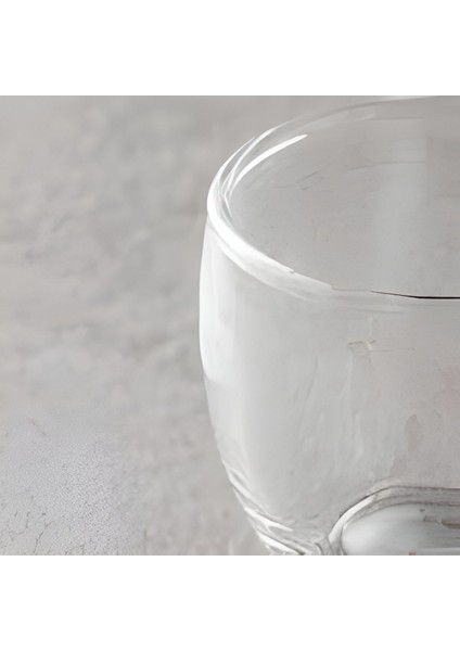 6'lı Şeffaf Cam Su Bardağı, Kahve Yanına 55 Ml, Şık Tasarım fiyatları