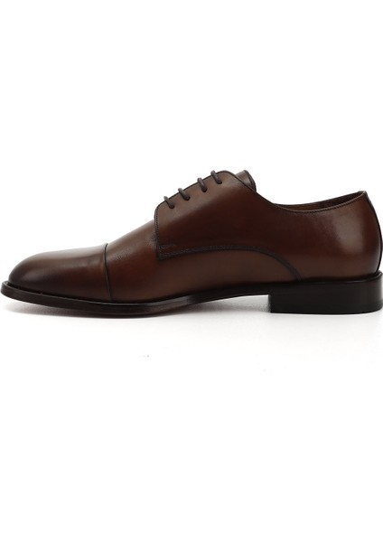 Erkek Bağcıklı Kösele Taban Hakiki Deri Klasik Ayakkabı modelleri
