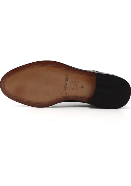Erkek Bağcıklı Kösele Taban Hakiki Deri Klasik Ayakkabı fırsatları