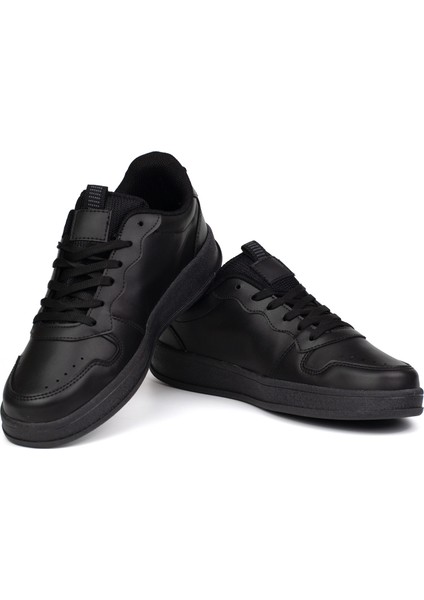 Unisex Siyah Bağcıklı Rahat Günlük Sneaker Spor Ayakkabı fiyatları