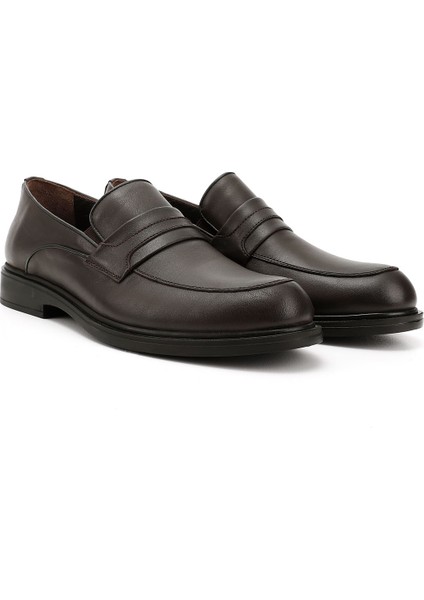 Erkek Kahve Hakiki Deri Klasik Ayakkabı fiyatları