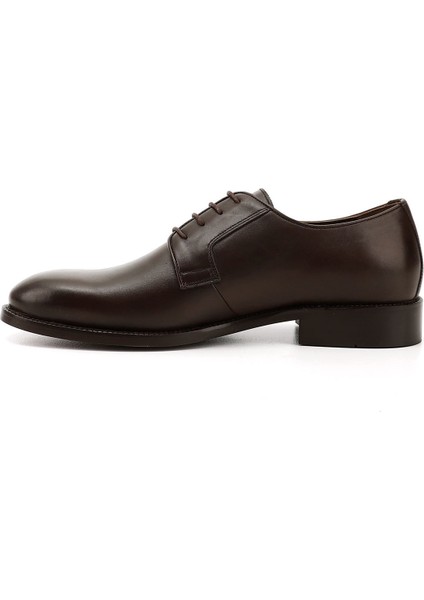Erkek Kahve Antik Bağcıklı Hakiki Deri Klasik Ayakkabı modelleri