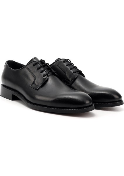 Erkek Siyah Bağcıklı Hakiki Deri Klasik Ayakkabı fiyatları