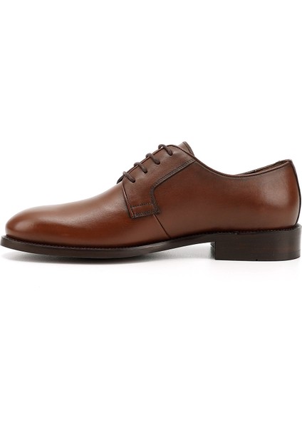 Erkek Taba Antik Bağcıklı Hakiki Deri Klasik Ayakkabı modelleri