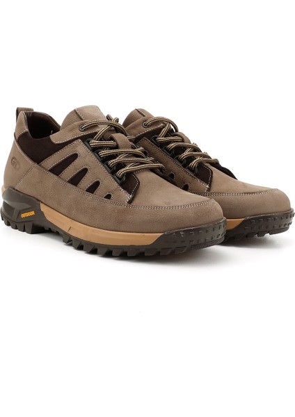 Erkek Kum Nubuk Bağcıklı Kauçuk Taban Hakiki Deri Sneaker modelleri