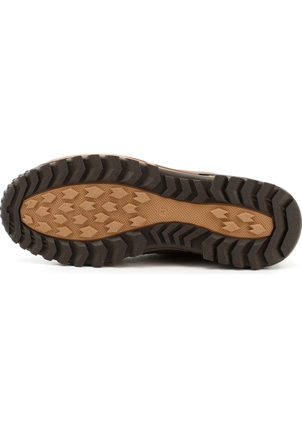 Erkek Kum Nubuk Bağcıklı Kauçuk Taban Hakiki Deri Sneaker indirimleri