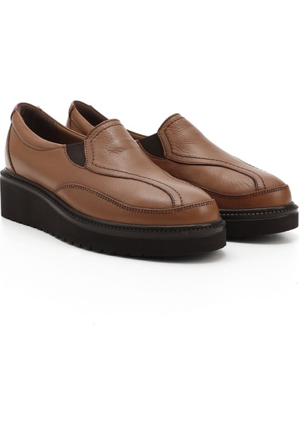 Kadın Taba Antik Dolgu Taban Hakiki Deri Ayakkabı modelleri