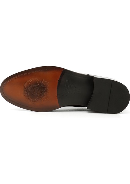 Erkek Kahve Antik Bağcıklı Hakiki Deri Klasik Ayakkabı fırsatları